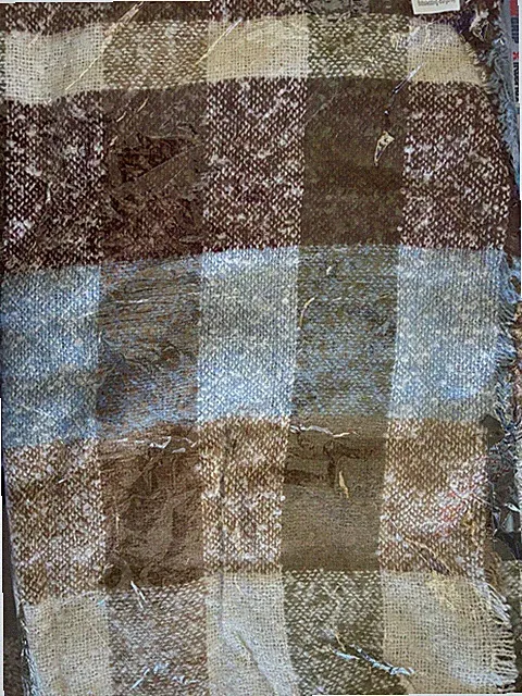 Acrylic Blanket with fringe New in package