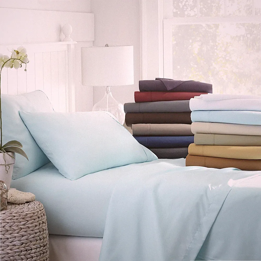Queen Size Bedding Collection 1000 TC 100% Egyptian Cotton Select Color & Item